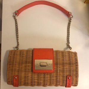 Kate Spade wicker purse